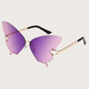 Butterfly sunglasses.