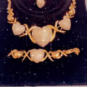 Heart jewelry.